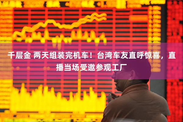 千层金 两天组装完机车！台湾车友直呼惊喜，直播当场受邀参观工厂